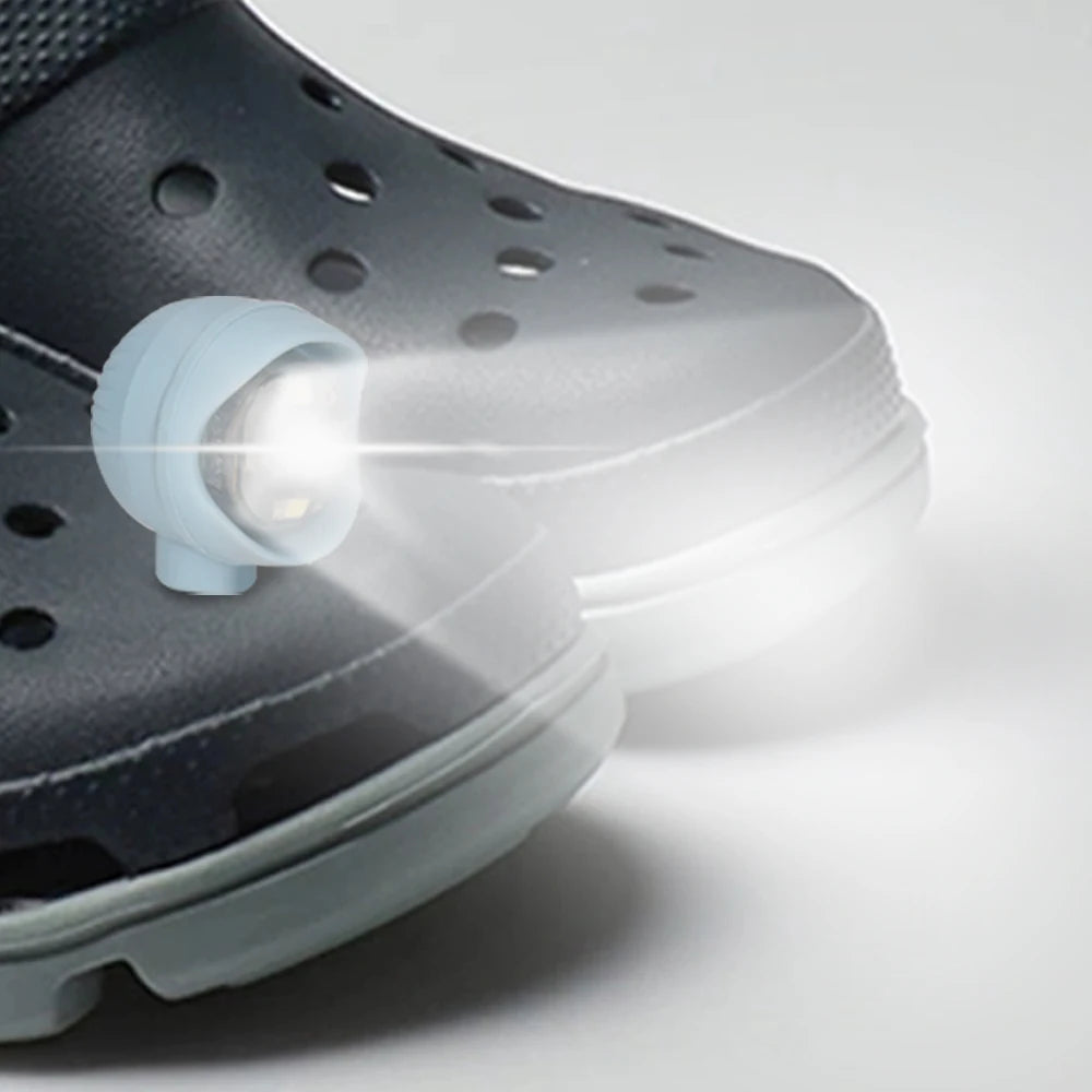 LEDs para Crocs — Pack de 2 com 3 Modos de Iluminação