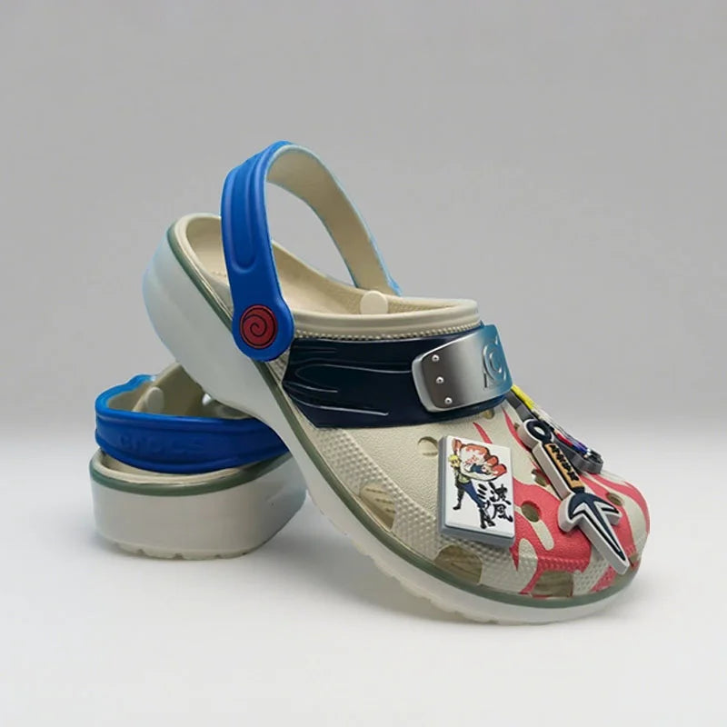 Crocs Minato & Sasuke — Sandálias Naruto (2 Designs)