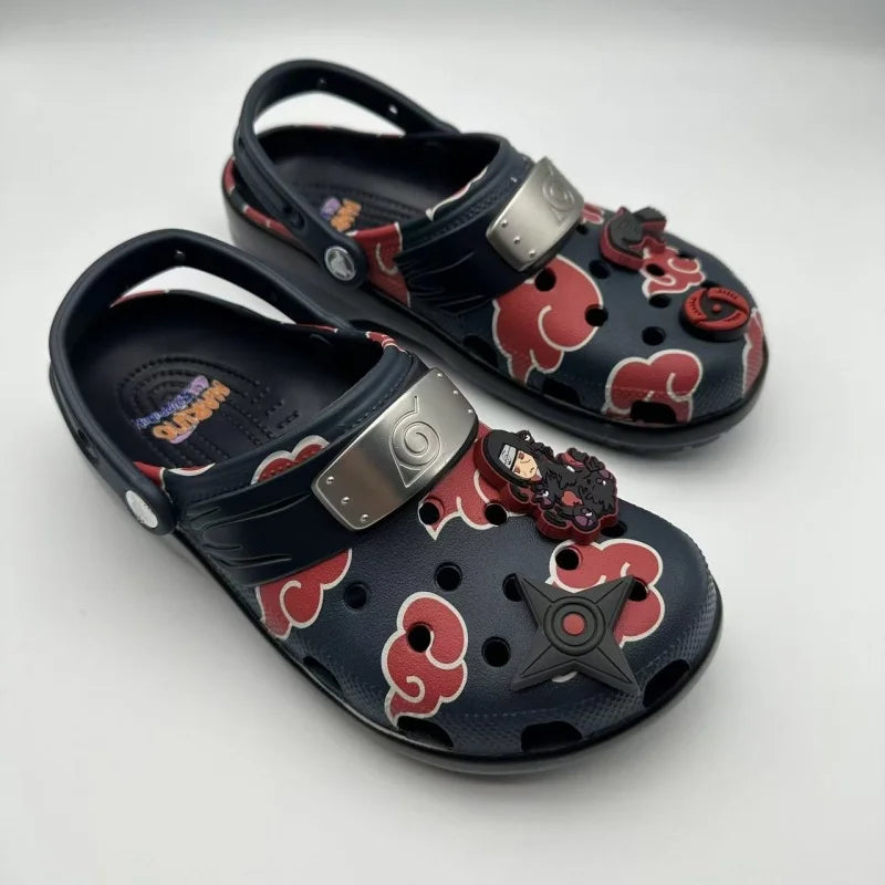 Crocs Itachi Uchiha — Sandálias Naruto Akatsuki