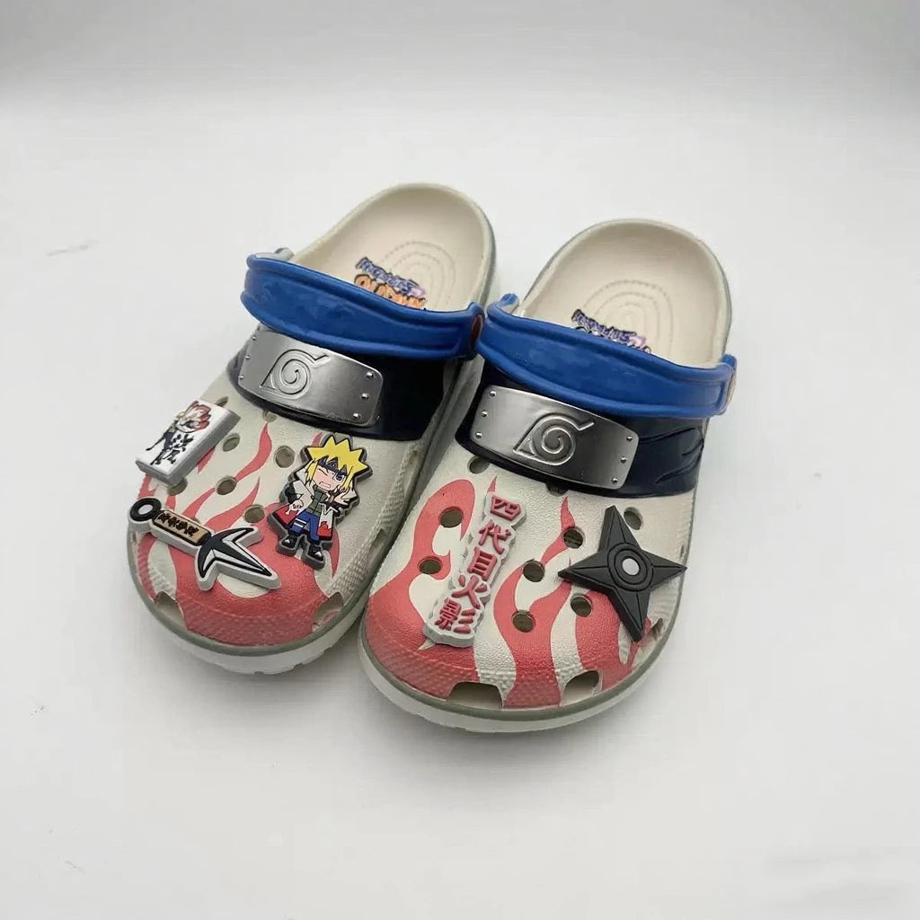 Crocs Minato & Sasuke — Sandálias Naruto (2 Designs)