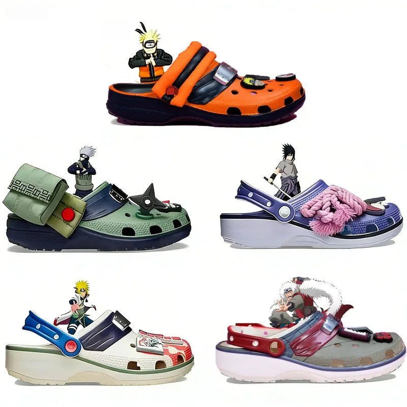 Sandálias Naruto & Time 7 — Coleção Verão Anime