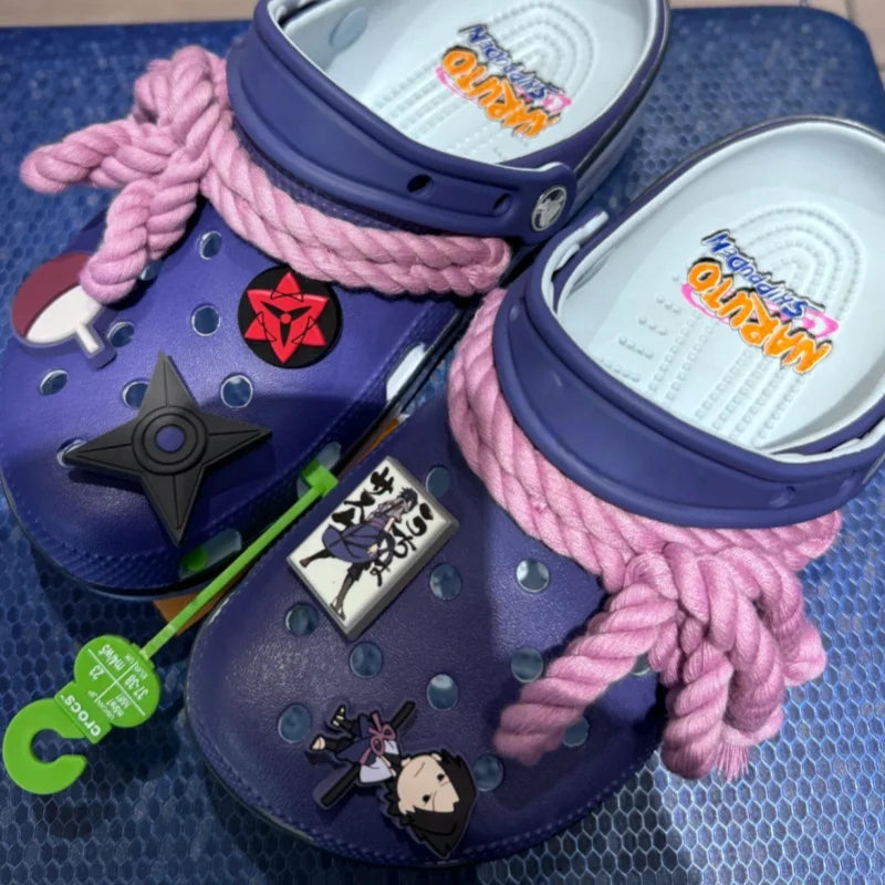 Crocs Minato & Sasuke — Sandálias Naruto (2 Designs)