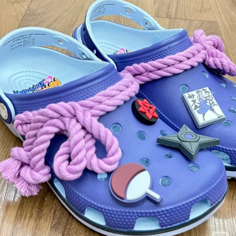 Crocs Minato & Sasuke — Sandálias Naruto (2 Designs)