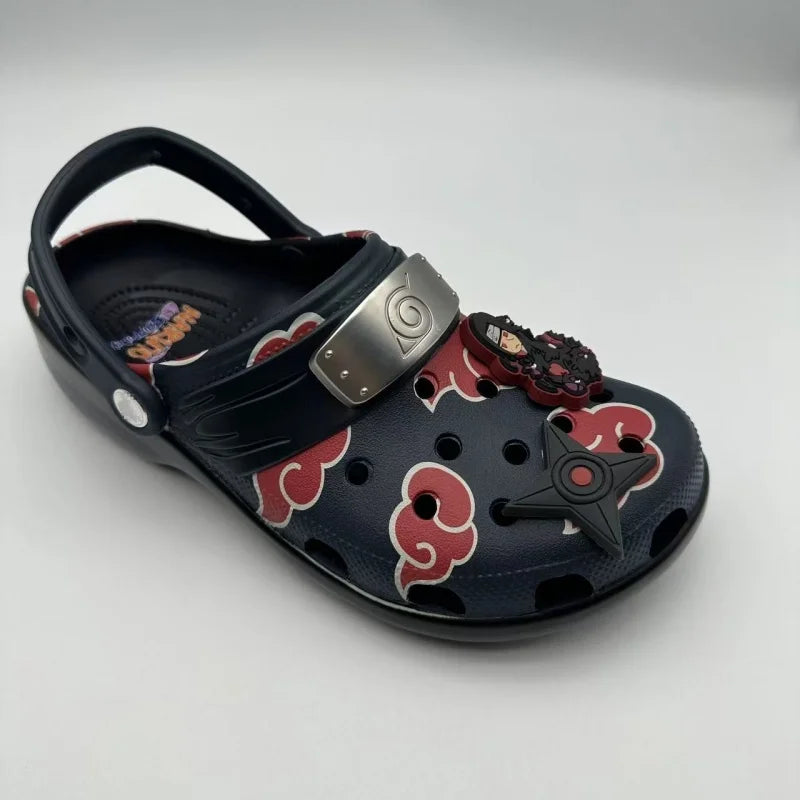 Crocs Itachi Uchiha — Sandálias Naruto Akatsuki