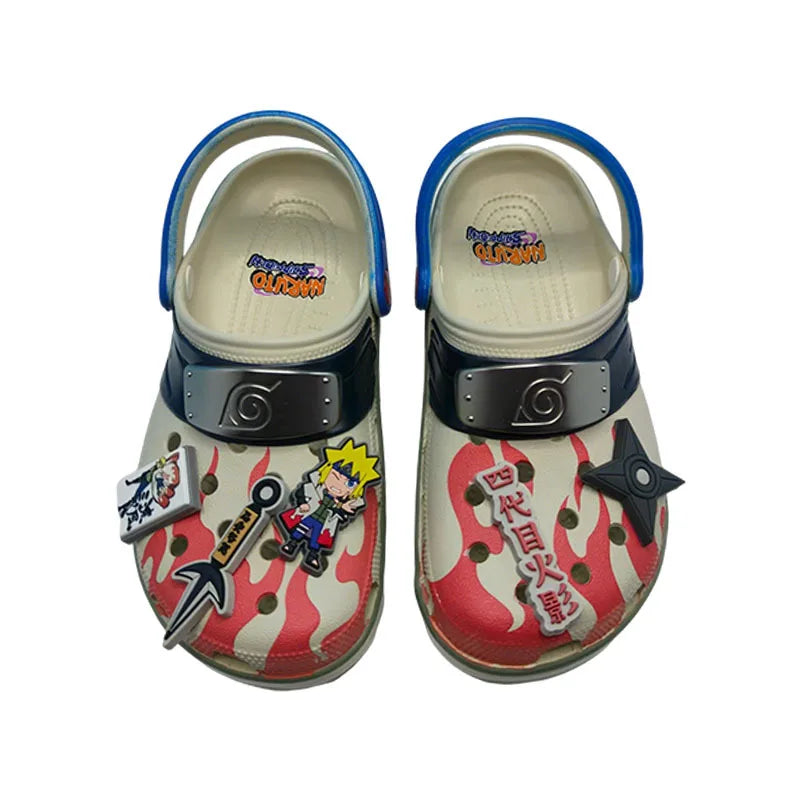 Crocs Minato & Sasuke — Sandálias Naruto (2 Designs)