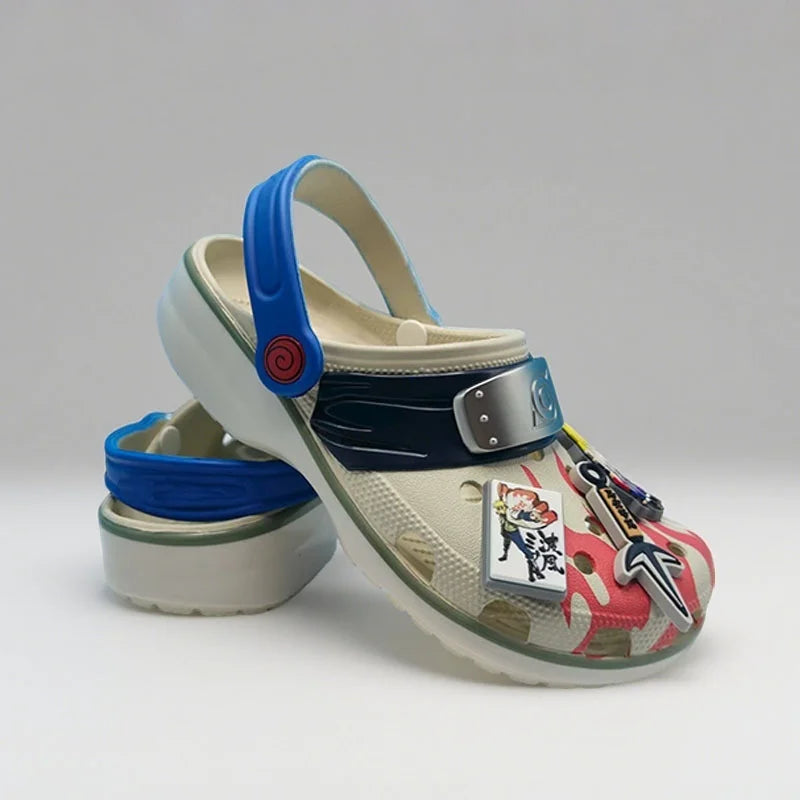 Crocs Minato & Sasuke — Sandálias Naruto (2 Designs)