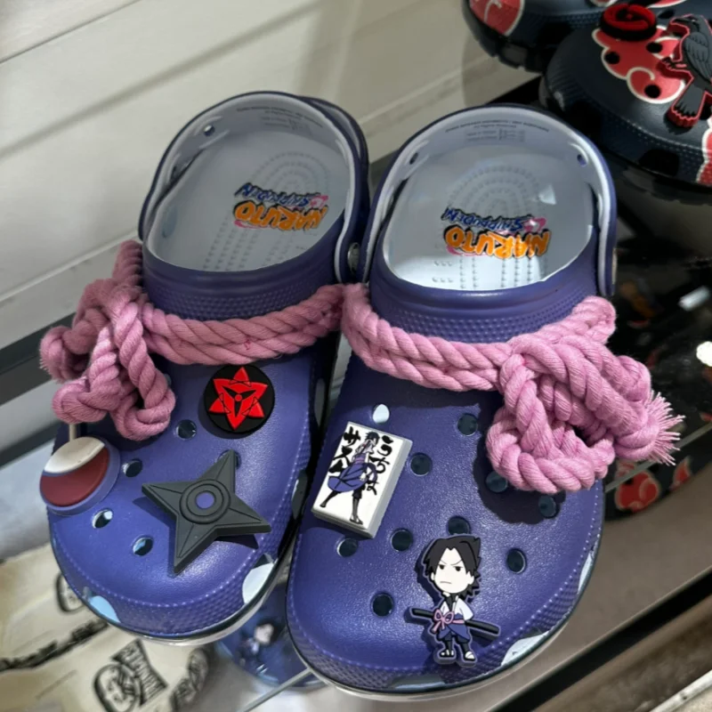 Crocs Minato & Sasuke — Sandálias Naruto (2 Designs)