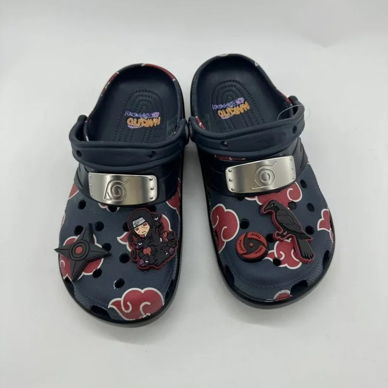 Crocs Itachi Uchiha — Sandálias Naruto Akatsuki