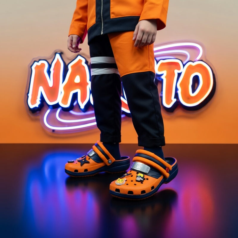Sandálias Naruto & Time 7 — Coleção Verão Anime