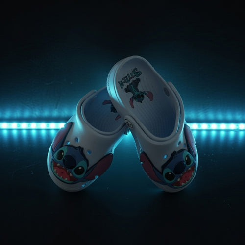 Crocs Stitch — Sandálias Disney para Criança e Adulto